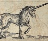 Unicorn Woodcut