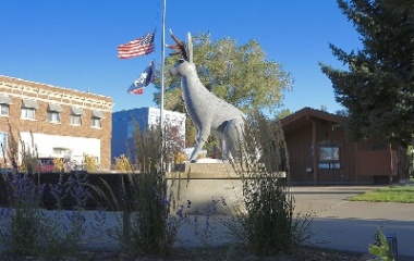 Jackalope Square, Wyoming