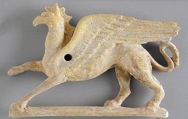 Applique in the Form of a Griffin