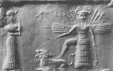 Goddess Inanna, 2334 BC