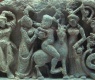 Satyr On A Mountain Goat, Drinking With Women