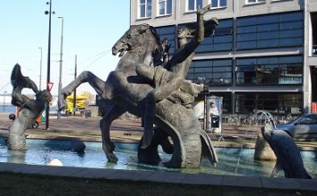 Amphitrite Statue in Amsterdam