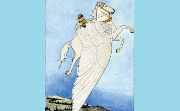 Bellerophon Riding Pegasus