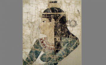 Nephthys from a painted shroud