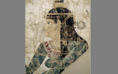 Nephthys from a painted shroud