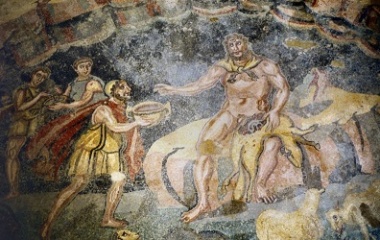 Polyphemus in oude Romeinse mozaïeken