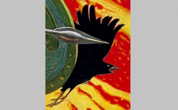 The Morrígan as Battle Crow