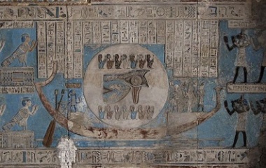 Ceiling Relief in the temple of Dendera