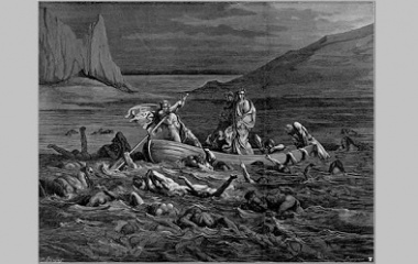 Crossing the Styx, illustration 1861