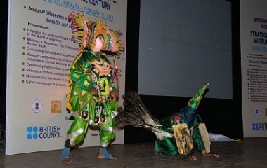 Kartikeya with Peacock, Chhau Dance