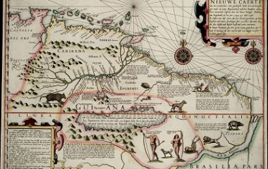 Guiana Map, 1598