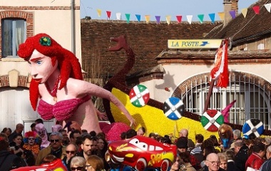 Mermaid in carnaval