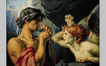 Oedipus and the sphinx