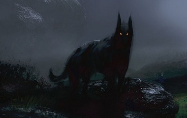  Black  Dog  Nocturnal Apparition in Brithch Folklore 