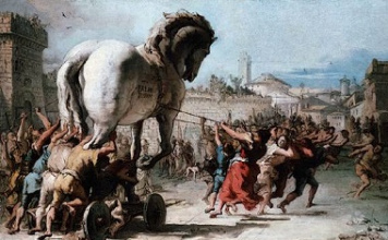 Procession of the Trojan Horse, 1773