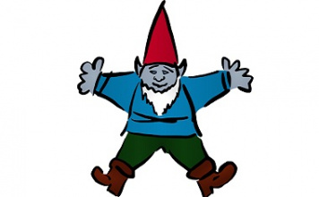 Gnome drawing