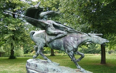 Valkyrie Statue