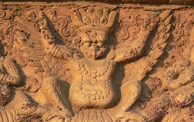 Garuda at Zhenjue Temple
