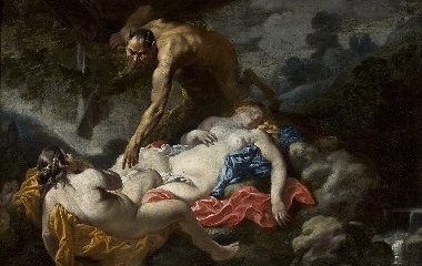 Netherlands Satyr and nymphs